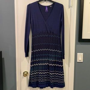 Seraphine Missoni-esque maternity dress - size 6